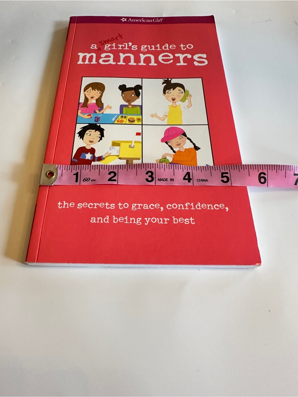 American Girl “A Smart Girls' Guide to Manners” Paperback Book w Glossy Pages - Picture 12 of 13